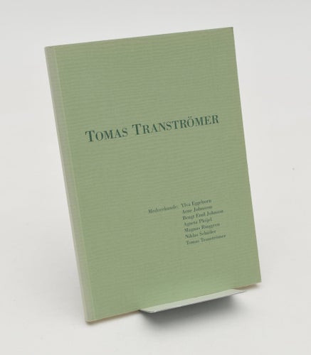 Tomas Tranströmer / [Poesifestivalen i Nässjö] ; medverkande: Ylva Eggehorn ..