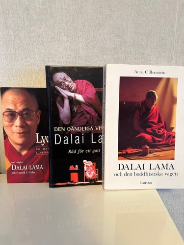 Bokpaket Dalai Lama: Lycka!, Den Oändliga Visheten, Dalai Lama och den