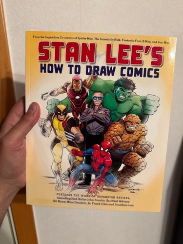 SIGNED Stan Lee's How to Draw Comics - signerad Stan Lee