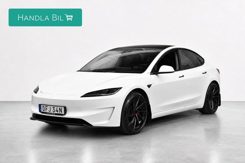 Tesla Model 3 Performance Aut Rattv AdaptivF Pano Navi Skinn 627hk