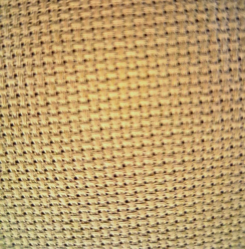 Aida broderiväv, beige, 5,4 rutor/cm, 150 X 65 cm