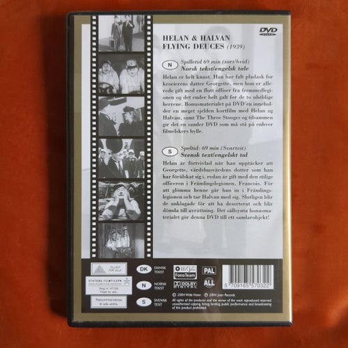 Helan & Halvan - Flying Deuces DVD