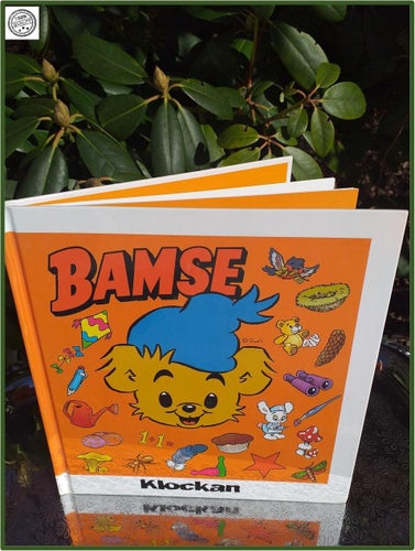 Bamse klockan barnbok 2004 Egmont Kärnan Fint skick