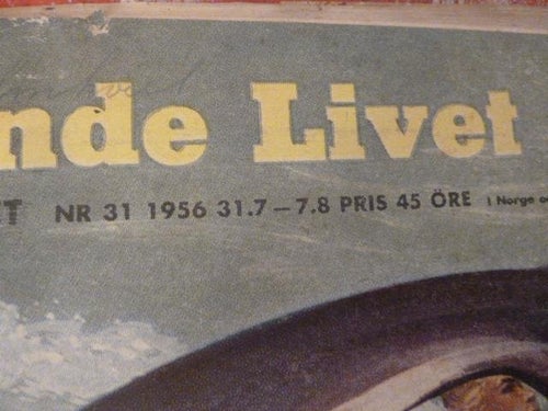 LEVANDE LIVET,  NR 31- 1956, TIDNING