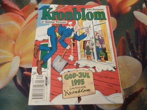 KRONBLOM, GOD-JUL 1995, GUNNAR PERSSON, TIDNING