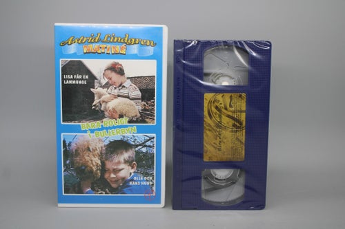 Astrid Lindgren Matine - Bara roligt i bullerbyn - INPLASTAD (VHS)