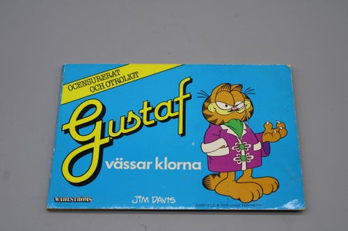 Gustaf vässar klorna : ocensurerat och otroligt av Jim Davis 1987