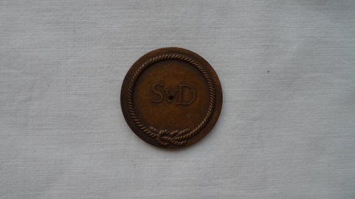 Svenska Dagbladets Motorbåtsrally Medalj 1966 diameter på 30 mm.