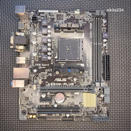 ASUS A68HM-PLUS Moderkort (Socket FM2+)