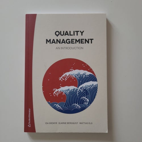 Quality management, an introduction