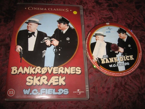 THE BANK DICK (W.C FIELDS,CORA WHITHERSPOON,UNA MERKEL,EVELYN DEL RIO) DVD