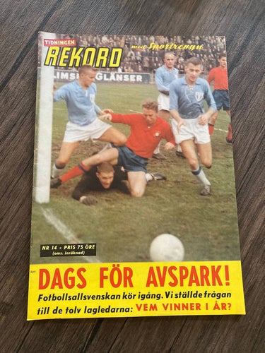 Tidningen Rekord med Sportrevyn nr 14 1965