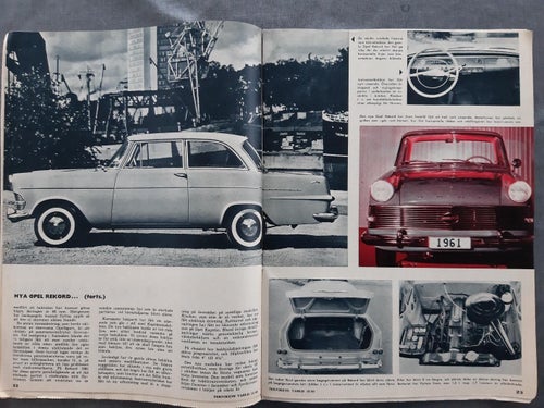 Teknikens Värld nr 18 1960: Citroën ID 19 Break, Opel Olympia Rekord