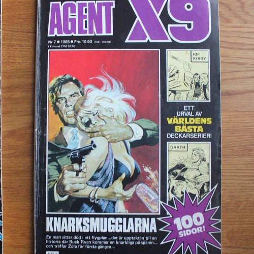 AGENT X9 1985 NR 7