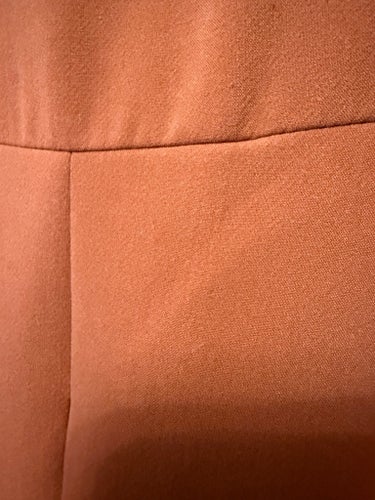 Reserved orange klänning, storlek 36