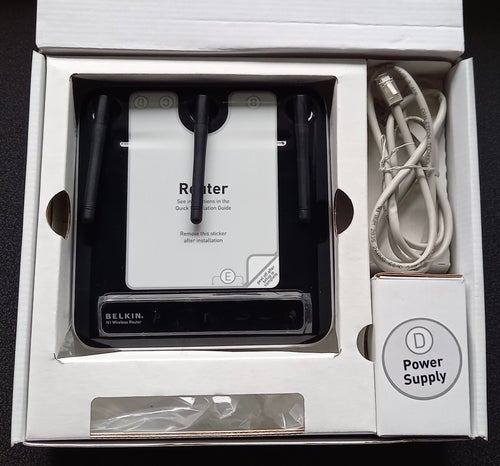 Belkin N1 Wireless Router med USB-adaptrar