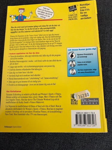 Fitness För Dummies av Suzanne Schlosberg och Liz Neporent, 1999
