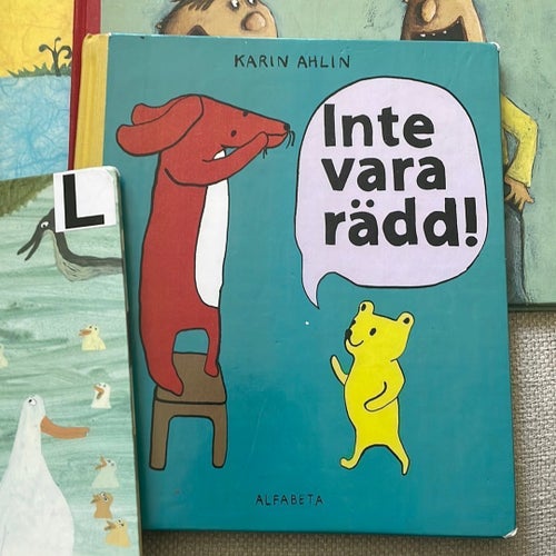 Barnbokspaket: "Annas Himmel" av Stian Hole, "En tur med hunden" av Bente