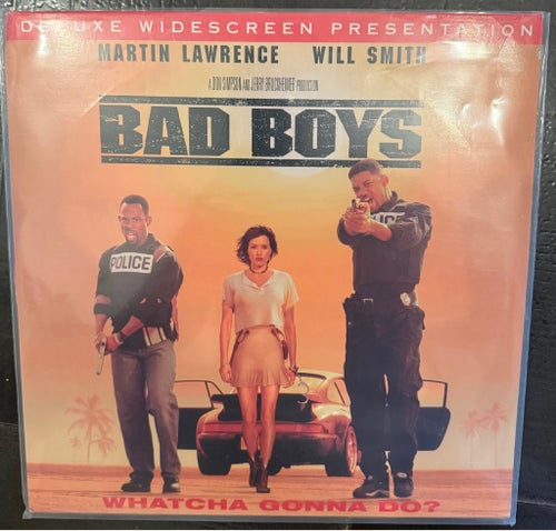 Bad Boys • LaserDisc Deluxe Widescreen • CAV/CLV • 1995 • Bay • Kult