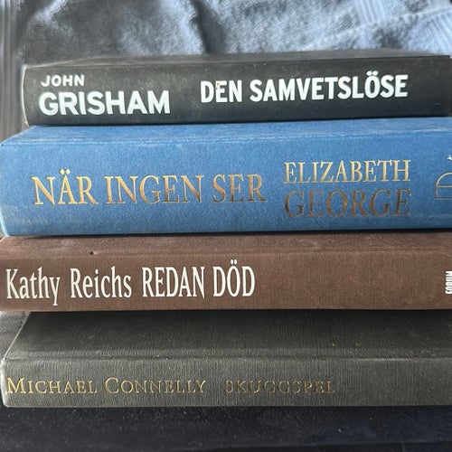 Elizabeth George/John Grisham/Kathy Reichs/Connelly