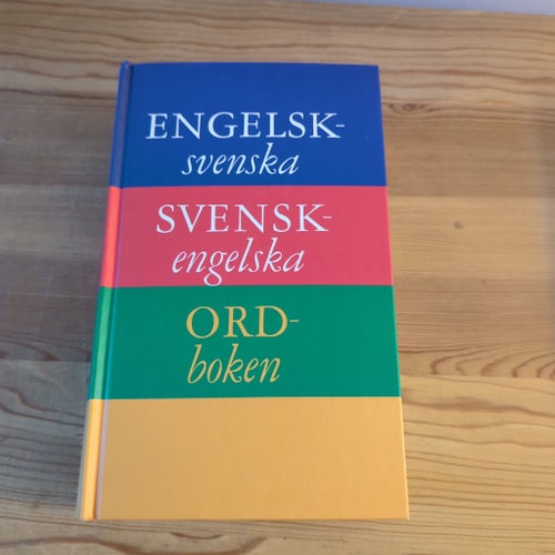 Engelsk-svenska Svensk-engelska Ordboken