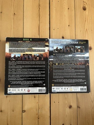 MACAHAN-BOX 4-S 1-DVD-TV SERIE-FAMILJEN MACAHAN-HOW THE WEST WAS WON-MACAHANS