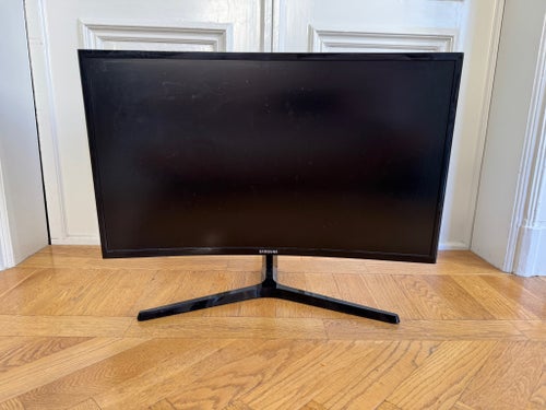 Skärm Samsung C27F398FW - 27 tum böjd bildskärm