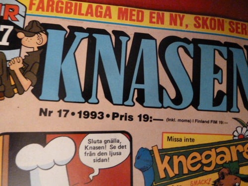 KNASEN, NR 17 - 1993, TIDNING