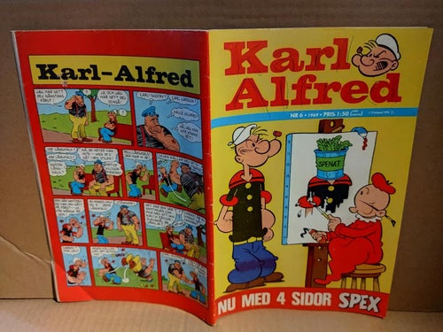 Karl-Alfred 1969 nr 6, very good plus