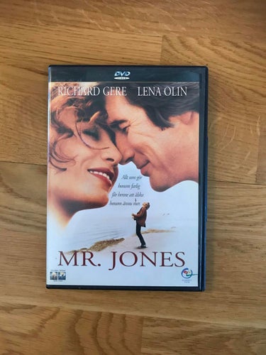 Mr. Jones - Kanonskick - Egmont - UTGÅTT - Richard Gere och Lena Olin