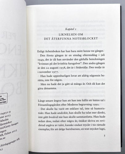 Liknelseboken - En kärleksroman av Per Olov Enquist