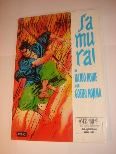 SAMURAI (svensk) NY OLÄST Nr 12 1989