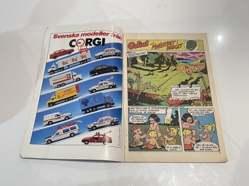 Goliat nr 10 1987 - serietidning pyssel vintage comic 80s