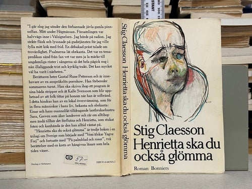 Henrietta ska du också glömma av Stig Claesson. Bok. Very good plus
