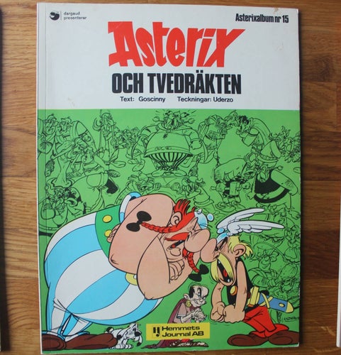 Asterix och tvedräkten 1975 NR 15 1:a uppl
