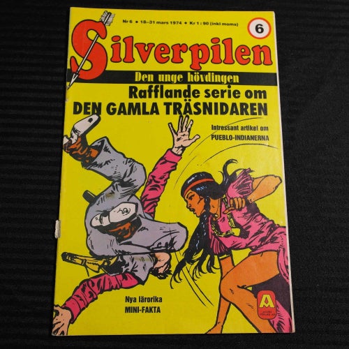 Silverpilen - 1974 - NR 6 - Den gamla träsnidaren