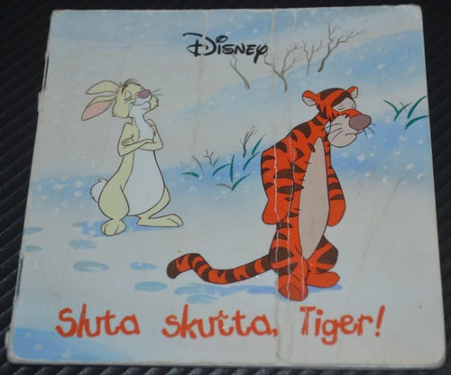 Liten bok Disney Sluta skutta, Tiger!