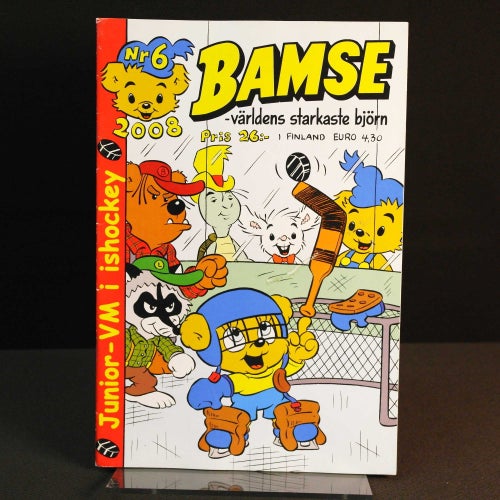 Bamse - 2008 - NR 6 - Junior-VM i ishockey
