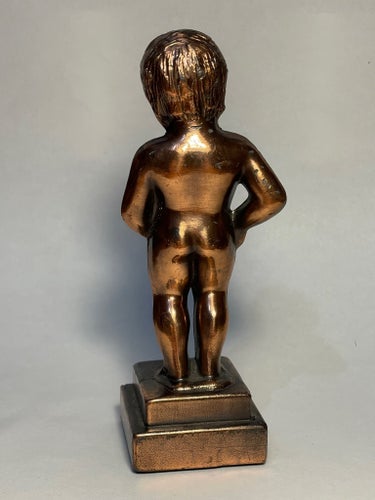Manneken Pis Statyett i mässing - Bryssel