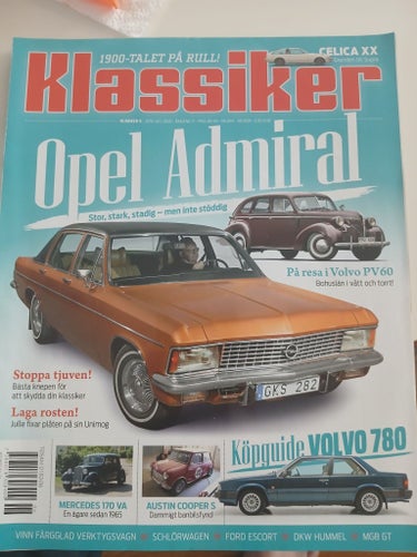 TKlassiker, Nummer 6, Juni-Juli 2020 Opel Admiral