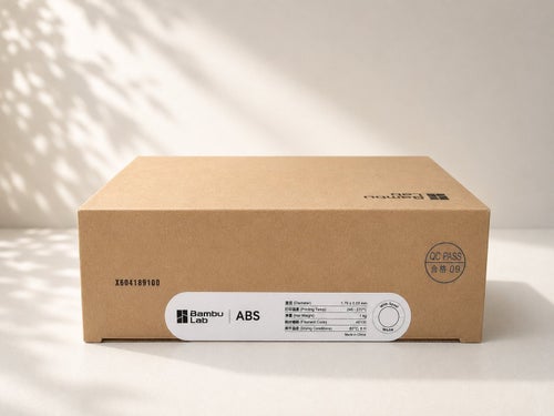 Bambu Lab ABS Filament White 1.75mm 1kg
