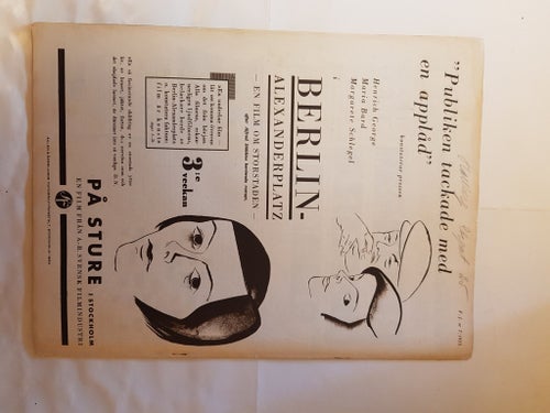 Filmjournalen 7 1933