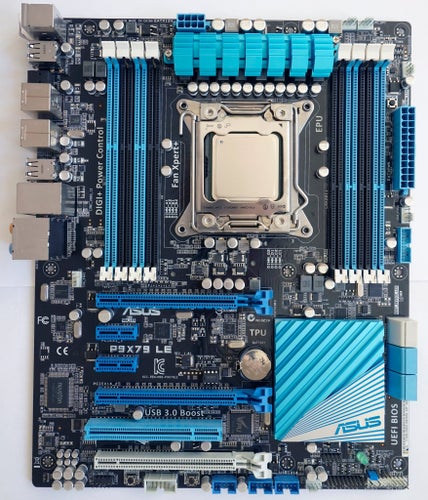 Asus P9X79 LE moderkort (X79, ATX, LGA 2011)