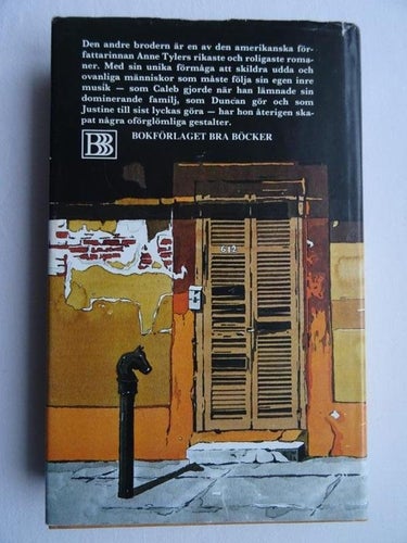Bok inbunden - Den andre brodern / Anne Tyler
