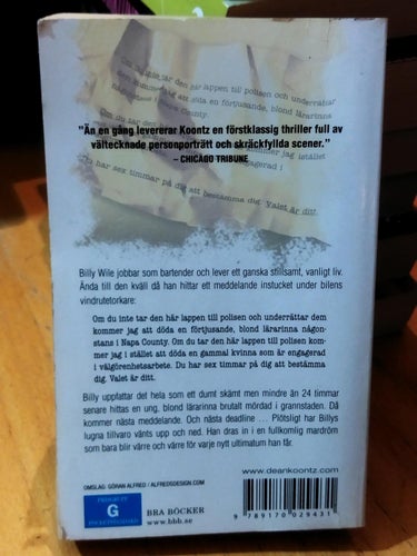 Vansinne - Dean Koontz. bok, pocket. Fine