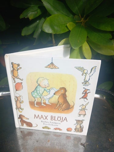 Max balja barnbok av Barbro Lindgren Eva Eriksson tryckt Ungern 1994 Rabén & Sjö
