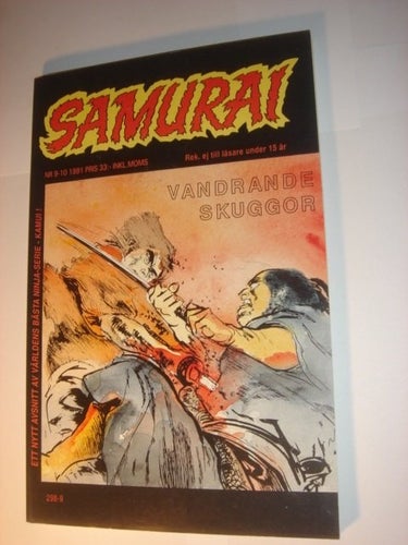 SAMURAI (svensk) NY OLÄST Nr 9-10 1991