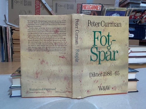 Fotspår Dikter 1986 65 av Peter Curman. Bok. Very Fine plus