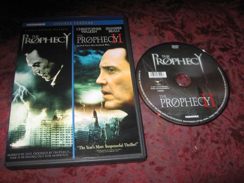 THE PROPHECY + THE PROPHECY 2 (CHRISTOPHER WALKEN,JENNIFER BEALS) DVD REGION 1