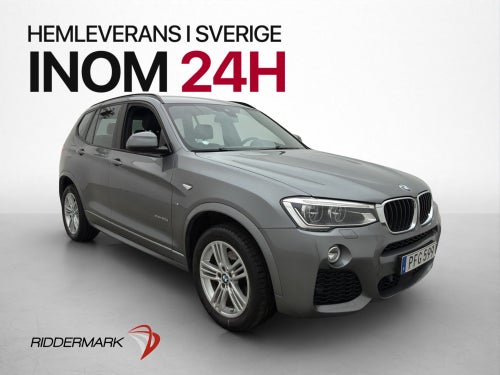BMW X3 xDrive20d M-Sport Dragkrok HUD Kamera Navi